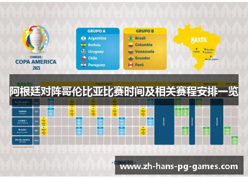 阿根廷对阵哥伦比亚比赛时间及相关赛程安排一览 阿根廷对阵哥伦比亚比赛时间及相关赛程安排一览